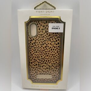 Sugar paper Los Ángeles iPhone X Case